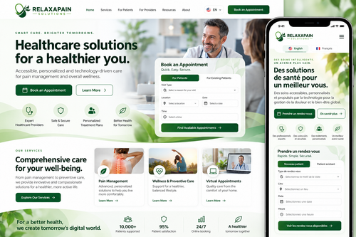 Integral Digital Health communication & Branding | Relaxapain