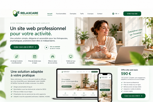 RelaxaPain Solutions | Basic website & maintenance