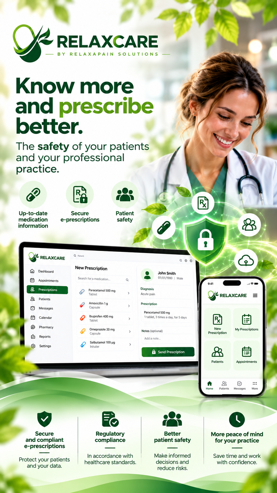Smart Health booking Platform RelaxCare by RelaxaPain | Integration softwares